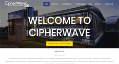 Desktop Screenshot of cipherwave.co.za